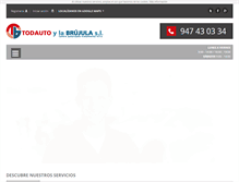 Tablet Screenshot of desguacelabrujula.com